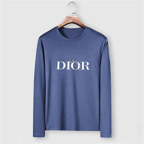 t shirt uomo christian dior|dior long sleeve shirt men.